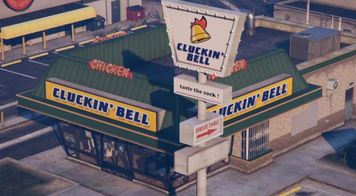 Cluckin Bell, the famous restaurant of the GTA series, has become a reality