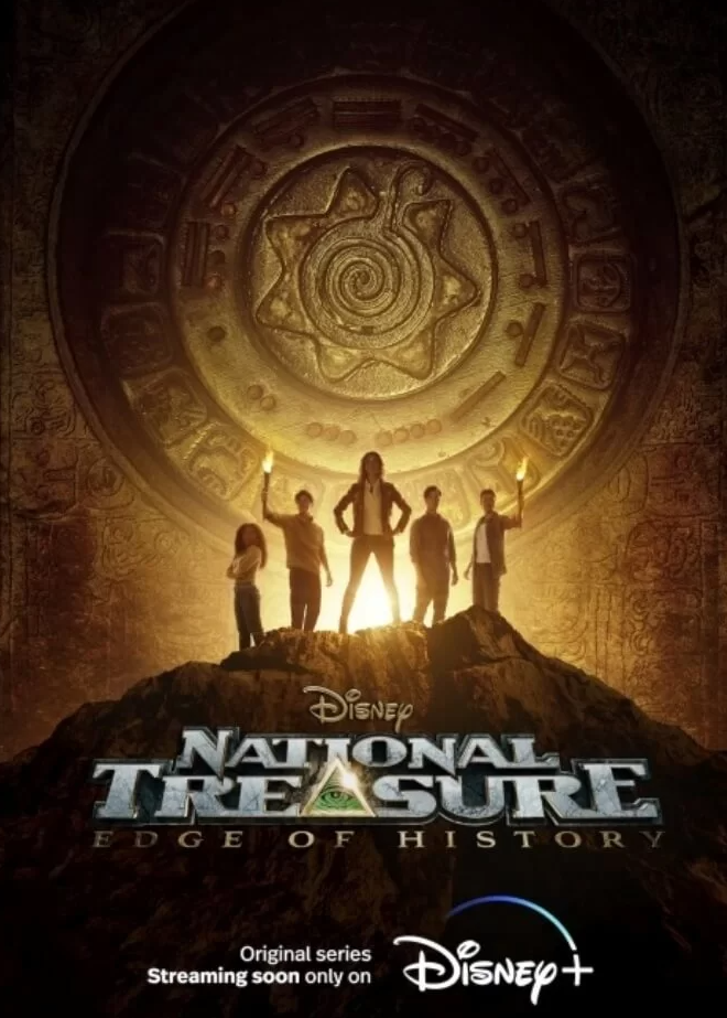First Images of New Disney Plus Series National Treasure: Edge of History Released
