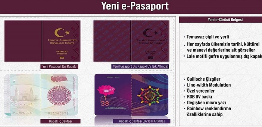 Printing Date of Turkey's New e-Passport Announced