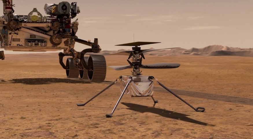 NASA's Mars Helicopter Ingenuity Begins Missions Again