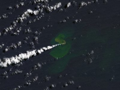 NASA Discovers New Island in the Pacific Ocean